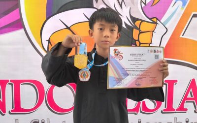 Keren! Tara Meraih Prestasi Di Indonesia Pencak Silat Championship
