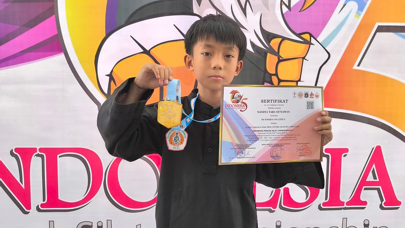 Keren! Tara Meraih Prestasi Di Indonesia Pencak Silat Championship