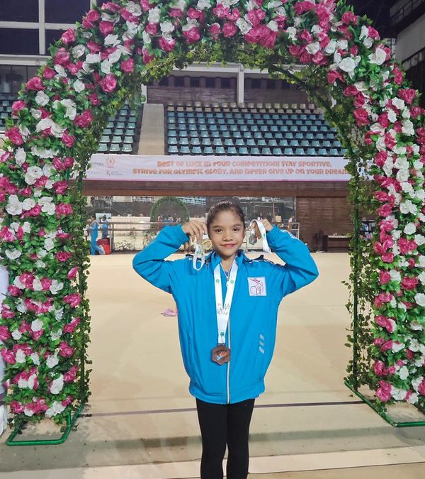 Shaelynn, Kembali Meraih Juara dalam bidang Olahraga Gymnastik