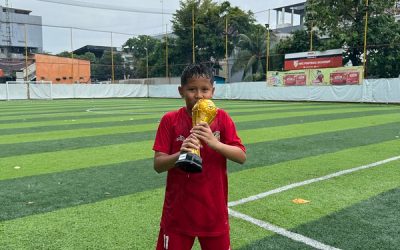 Siswa SD Strada Van Lith II meraih Juara Sepak Bola Tingkat Jakarta!