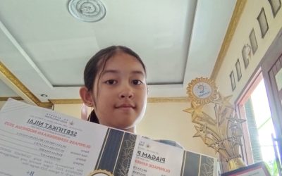 Deana, Siswi SD Strada Vanlith II Meraih juara dalam Olimpiade Nasional!