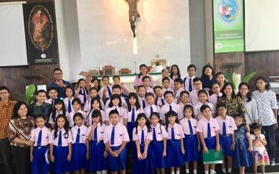 Tugas Koor di Gereja Santa Anna
