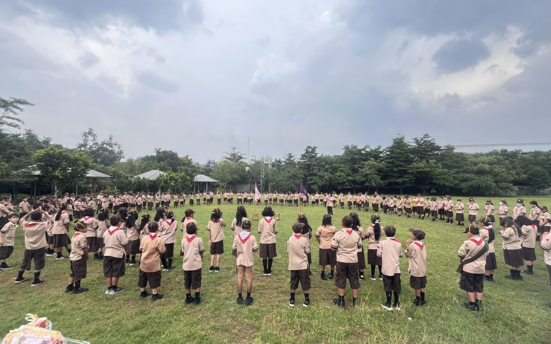 Serunya Pesta Besar Siaga Pramuka SD Strada Van Lith II di Strada Dragon Fly Youth Camp, Toyogiri