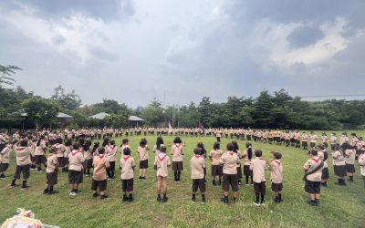 Serunya Pesta Besar Siaga Pramuka SD Strada Van Lith II di Strada Dragon Fly Youth Camp, Toyogiri